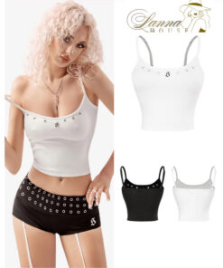 Áo croptop hai dây