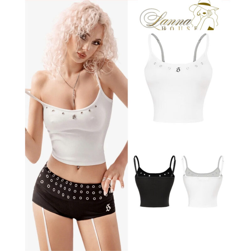 Áo croptop hai dây